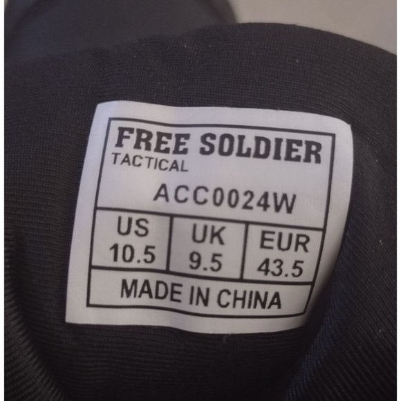 free soldier shoes